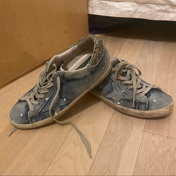 Golden Goose Shoes - Golden goose denim sneakers great for everyday!